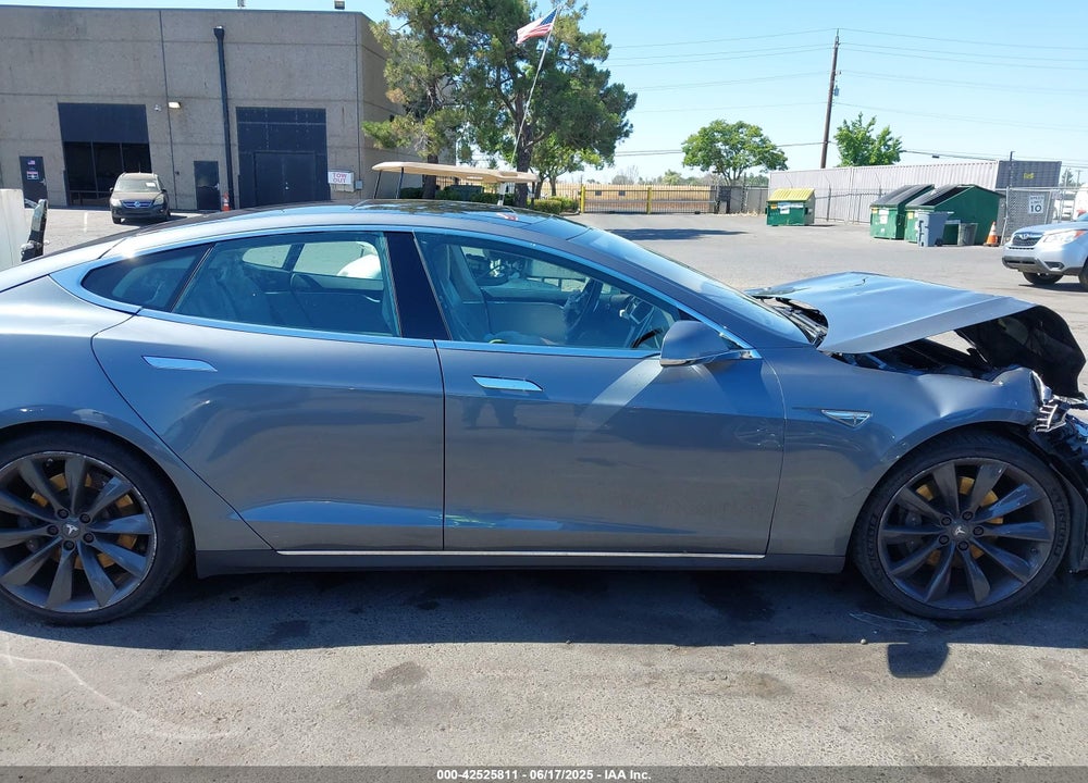 2014 TESLA MODEL S P85 VIN: 5YJSA1H19EFP36971