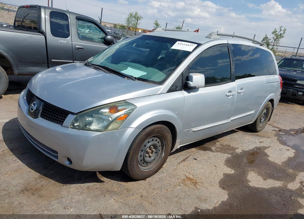2005 NISSAN QUEST 3.5 S VIN: 5N1BV28U65N116192