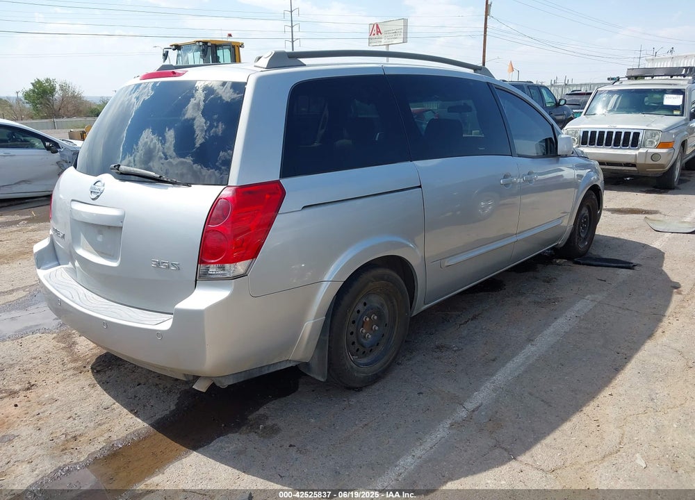 2005 NISSAN QUEST 3.5 S VIN: 5N1BV28U65N116192