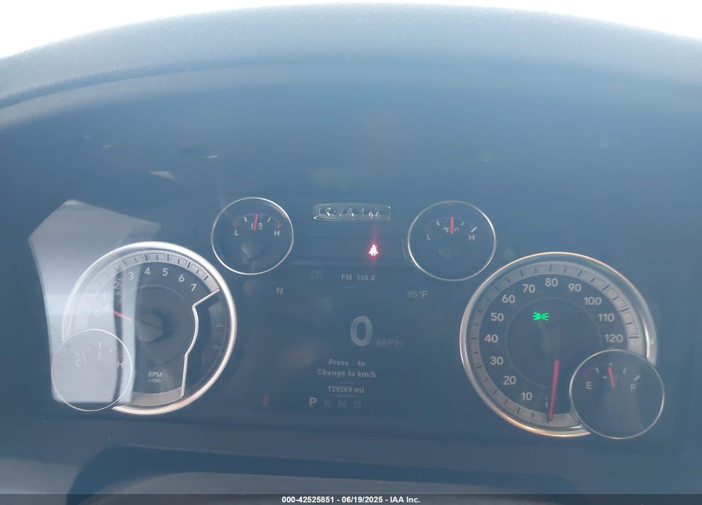 2013 RAM 1500 BIG HORN VIN: 1C6RR7GT3DS674957