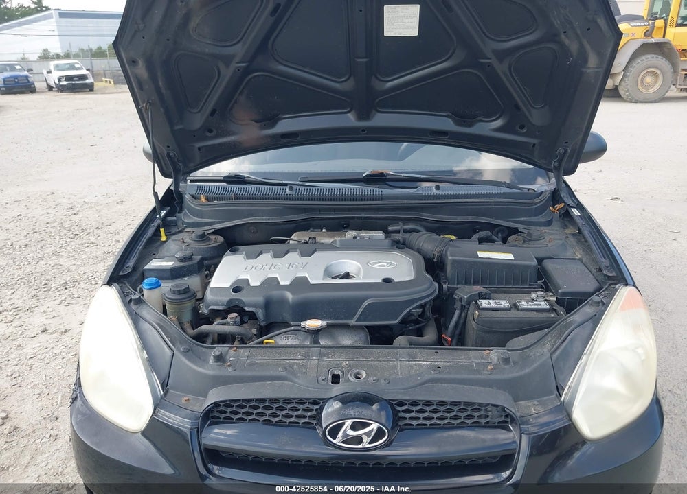2007 HYUNDAI ACCENT GS VIN: KMHCM36C47U035496