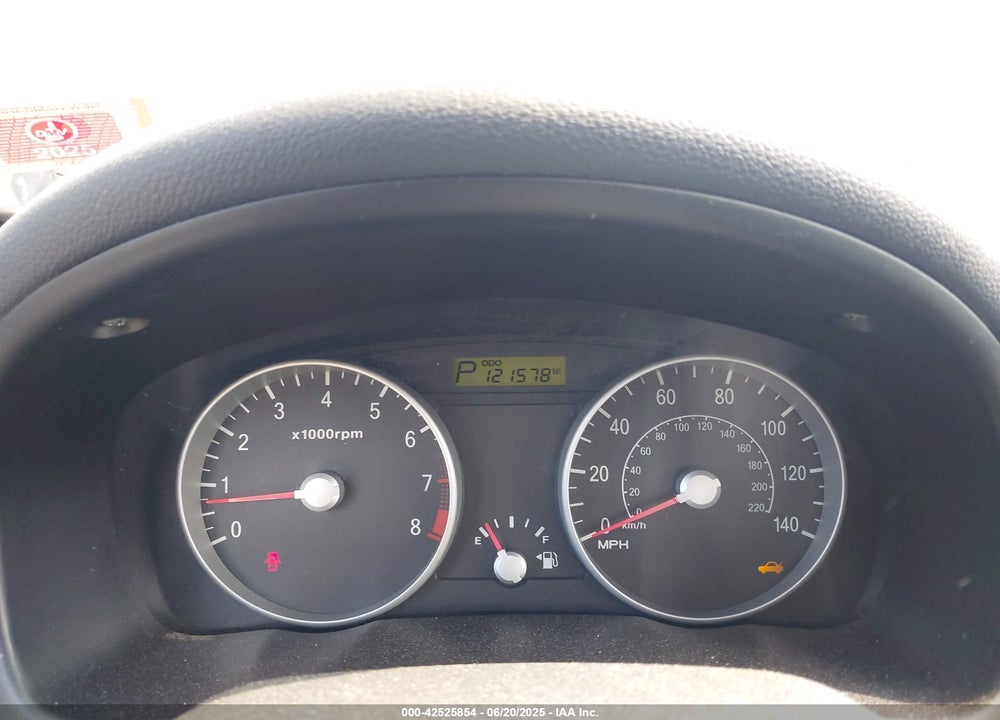 2007 HYUNDAI ACCENT GS VIN: KMHCM36C47U035496