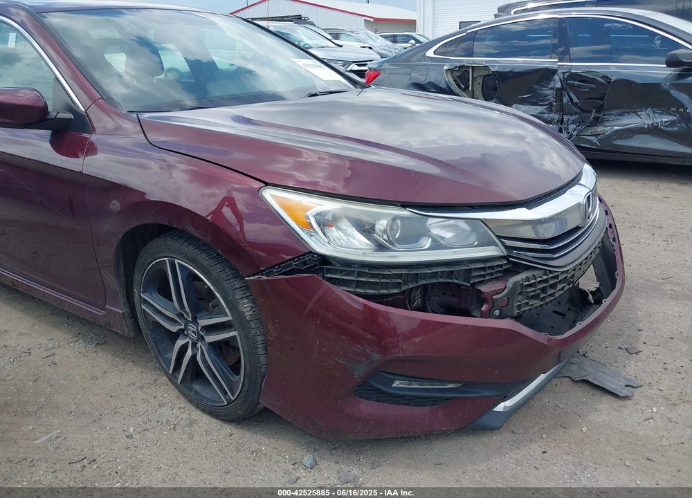 2017 HONDA ACCORD VIN: 1HGCR2F55HA067721