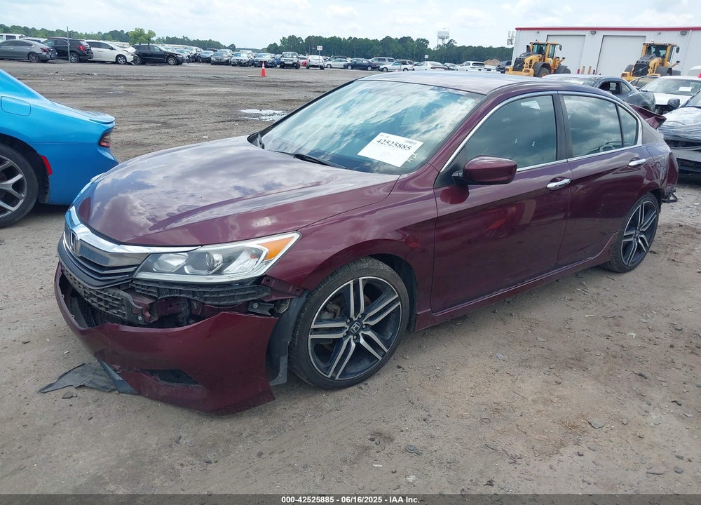 2017 HONDA ACCORD VIN: 1HGCR2F55HA067721