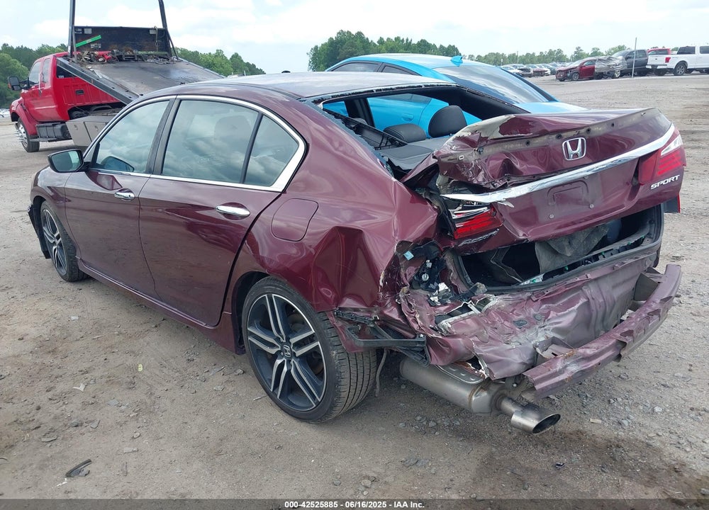 2017 HONDA ACCORD VIN: 1HGCR2F55HA067721