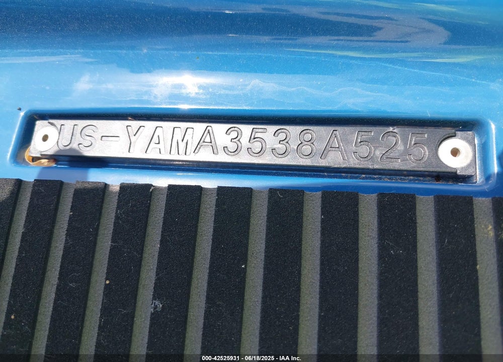 2025 YAMAHA VX CRUISER HO VIN: YAMA3538A525