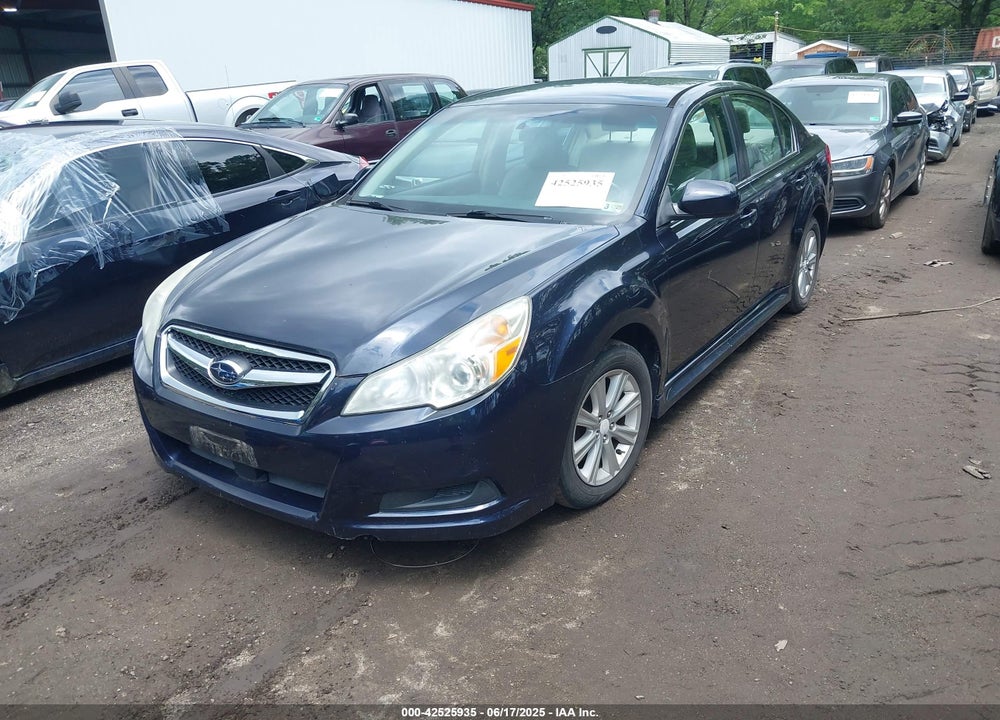 2012 SUBARU LEGACY VIN: 4S3BMBB6XC3020186