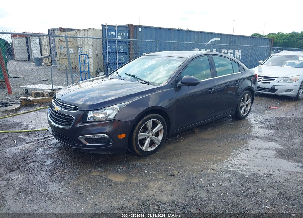 2015 CHEVROLET CRUZE 2LT AUTO VIN: 1G1PE5SB7F7186267
