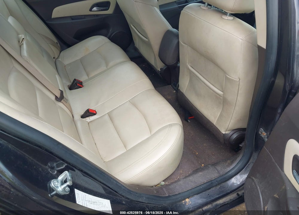2015 CHEVROLET CRUZE 2LT AUTO VIN: 1G1PE5SB7F7186267