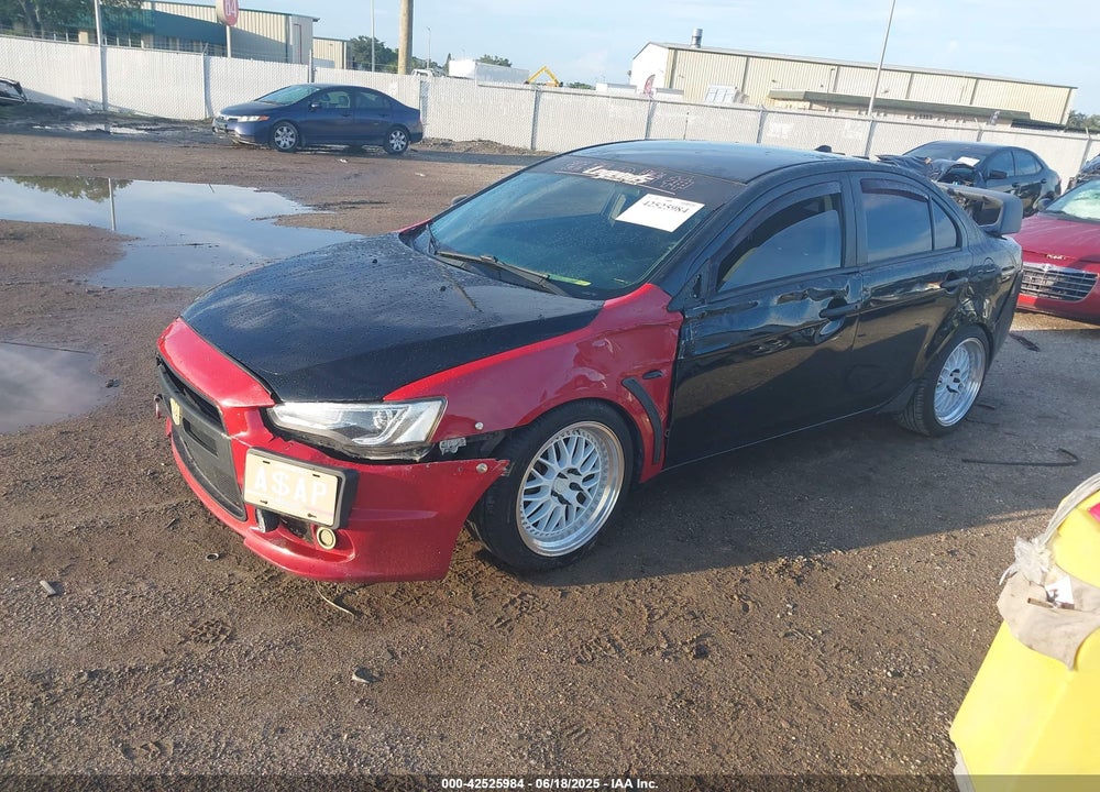 2008 MITSUBISHI LANCER VIN: JA3AU26U78U018609
