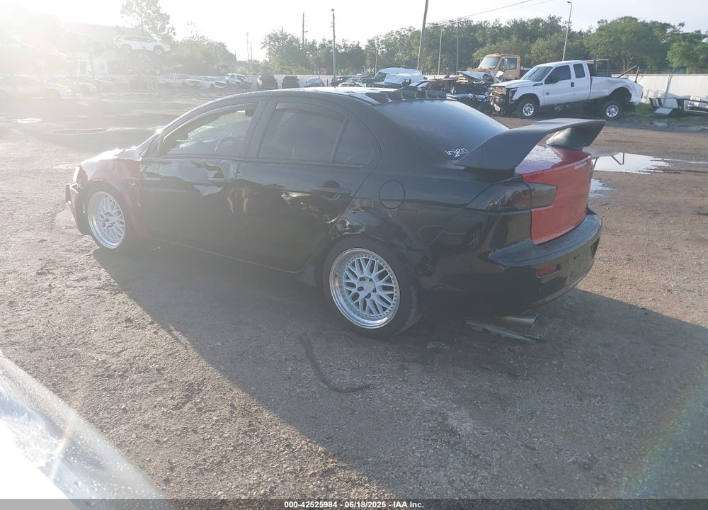 2008 MITSUBISHI LANCER VIN: JA3AU26U78U018609