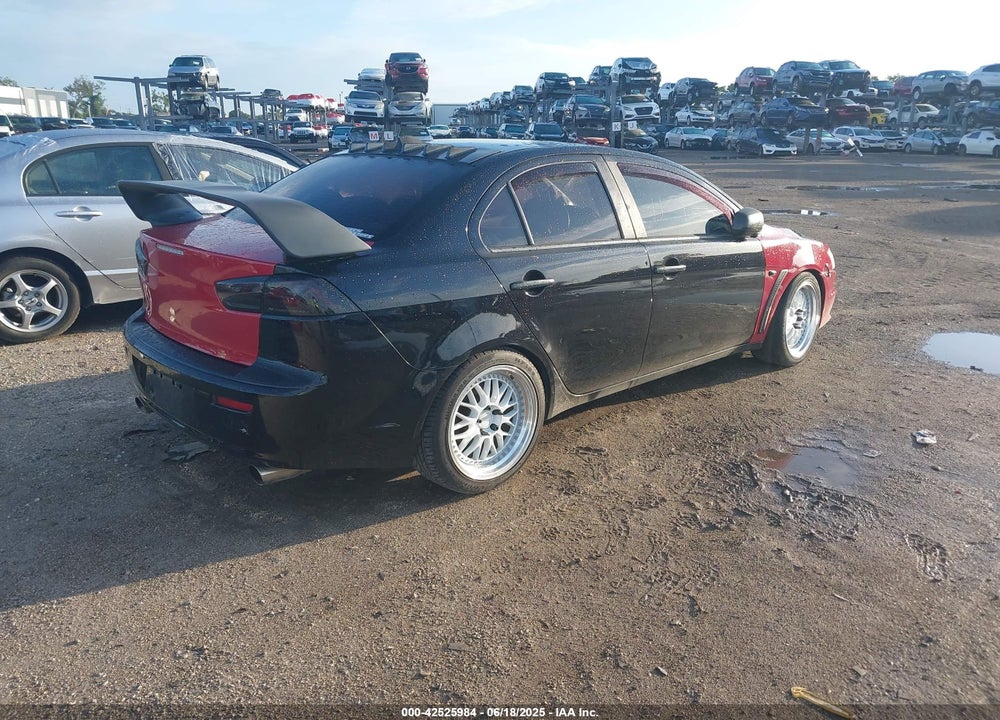 2008 MITSUBISHI LANCER VIN: JA3AU26U78U018609