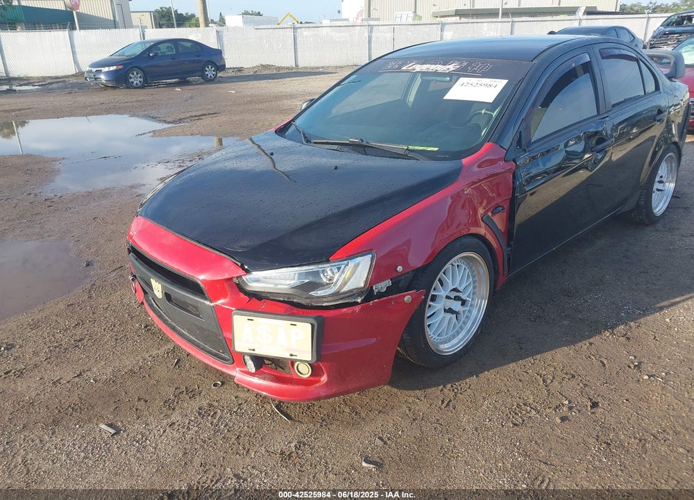 2008 MITSUBISHI LANCER VIN: JA3AU26U78U018609