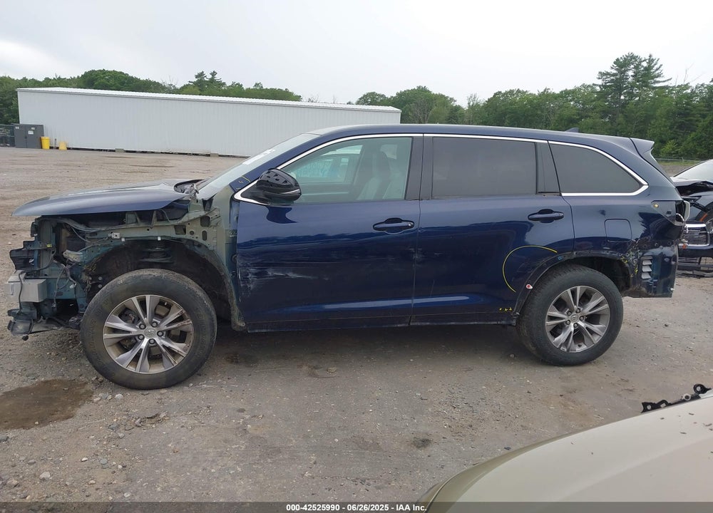 2014 TOYOTA HIGHLANDER VIN: 5TDBKRFH7ES018603