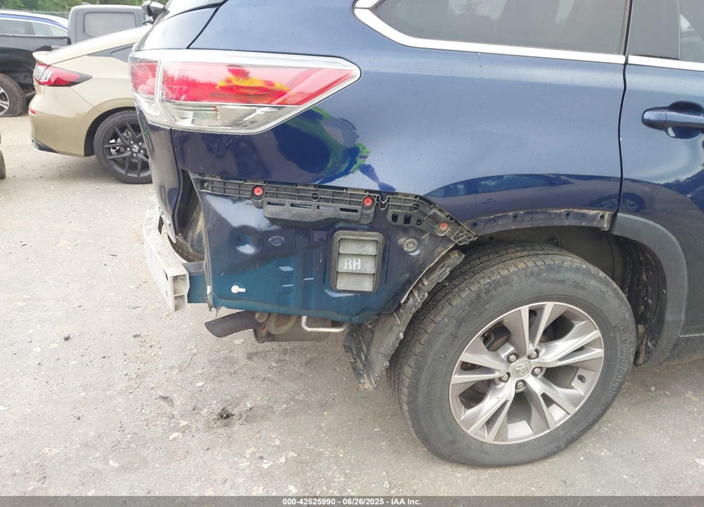 2014 TOYOTA HIGHLANDER VIN: 5TDBKRFH7ES018603
