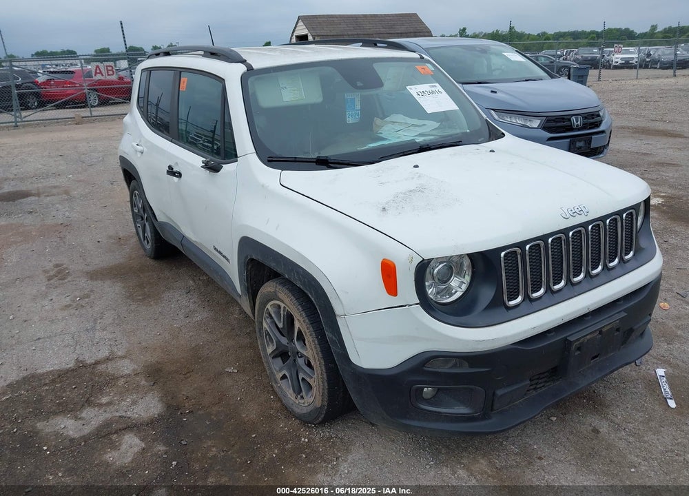 2018 JEEP RENEGADE LATITUDE FWD VIN: ZACCJABB4JPG90295