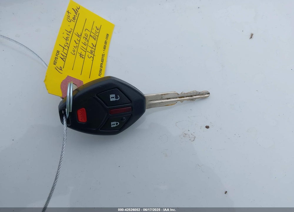 2016 MITSUBISHI OUTLANDER VIN: JA4AZ3A39GZ035527