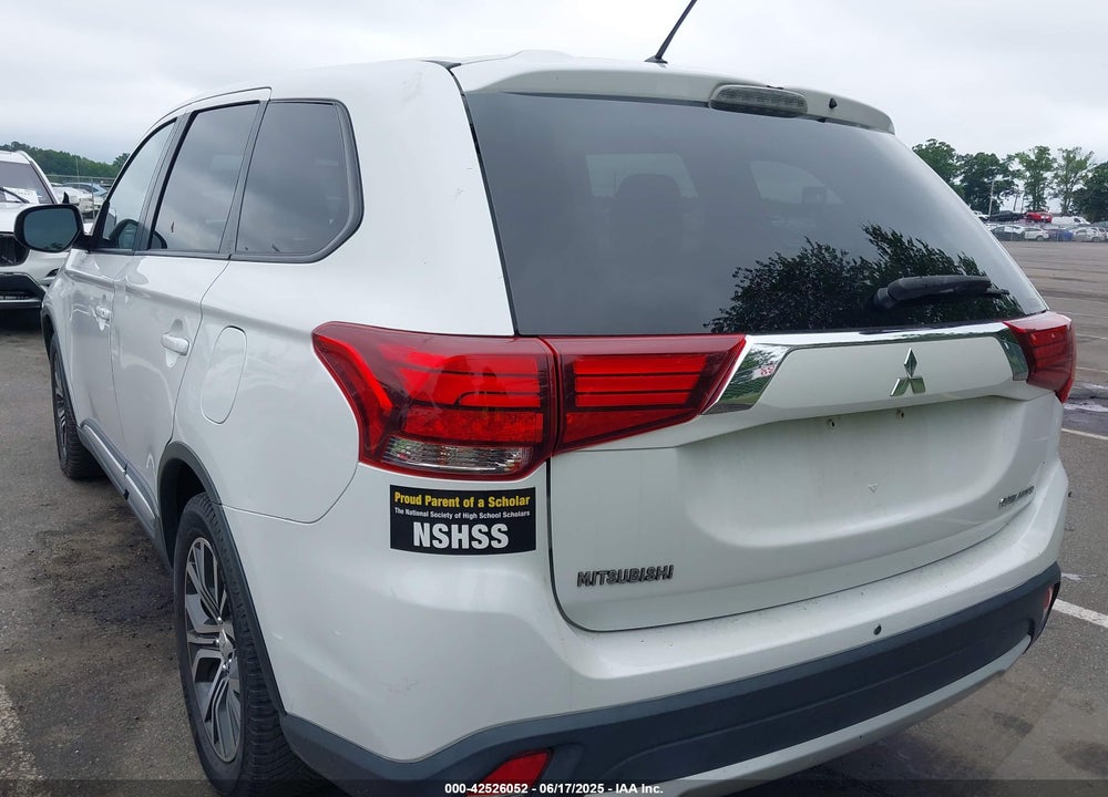 2016 MITSUBISHI OUTLANDER VIN: JA4AZ3A39GZ035527
