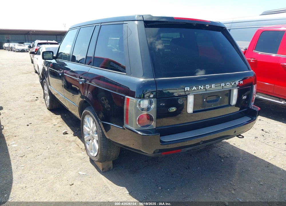2009 LAND ROVER RANGE ROVER VIN: SALMF15459A306130
