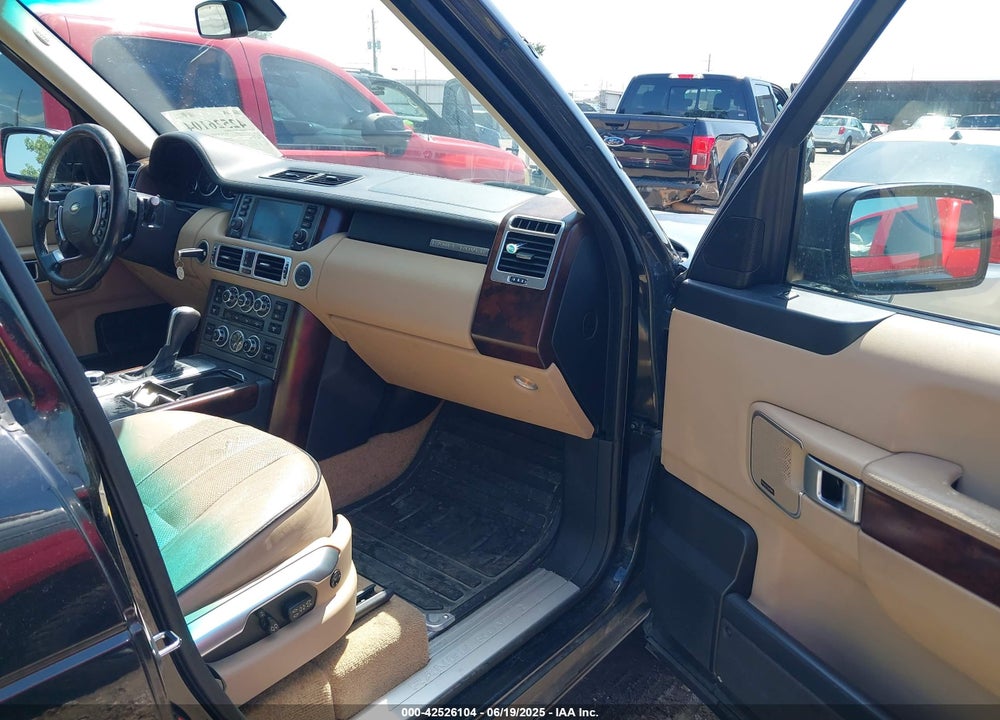 2009 LAND ROVER RANGE ROVER VIN: SALMF15459A306130