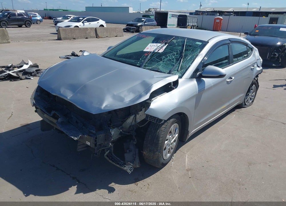 2020 HYUNDAI ELANTRA VIN: KMHD74LF2LU940359