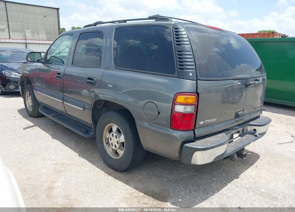 2002 CHEVROLET TAHOE LS VIN: 1GNEC13ZX2R135330