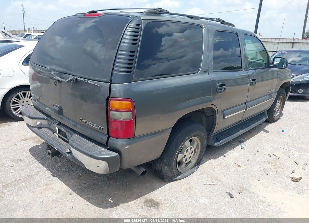 2002 CHEVROLET TAHOE LS VIN: 1GNEC13ZX2R135330