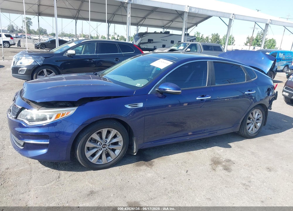2016 KIA OPTIMA VIN: 5XXGU4L31GG013512