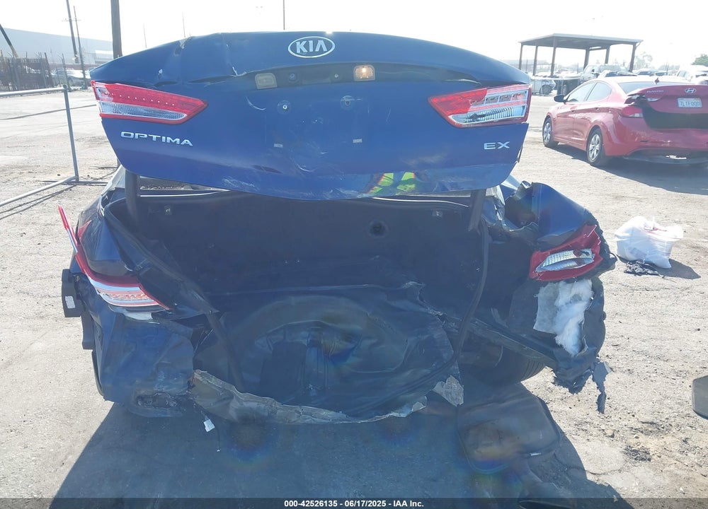 2016 KIA OPTIMA VIN: 5XXGU4L31GG013512
