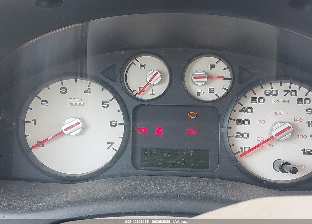 2005 FORD FREESTYLE LIMITED VIN: 1FMDK03165GA78969