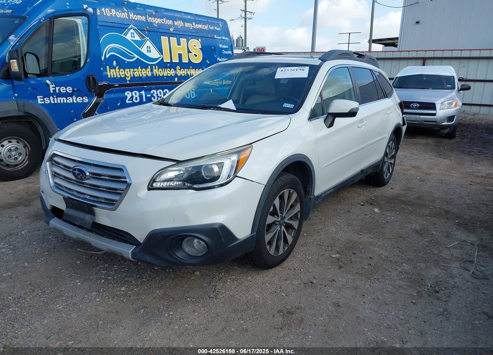 2015 SUBARU OUTBACK VIN: 4S4BSBNC2F3244799