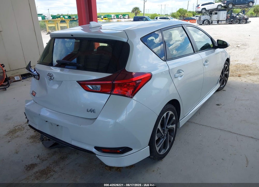 2017 TOYOTA COROLLA IM VIN: JTNKARJE8HJ542923