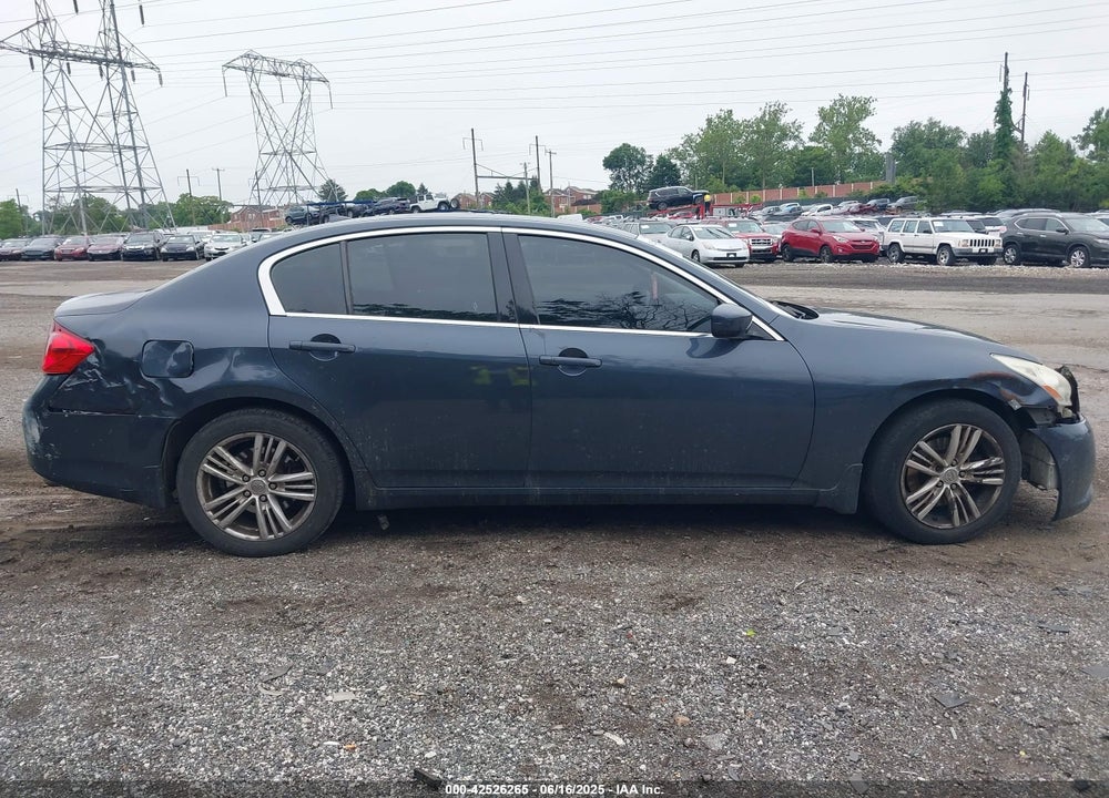 2011 INFINITI G37 VIN: JN1CV6AR6BM351847