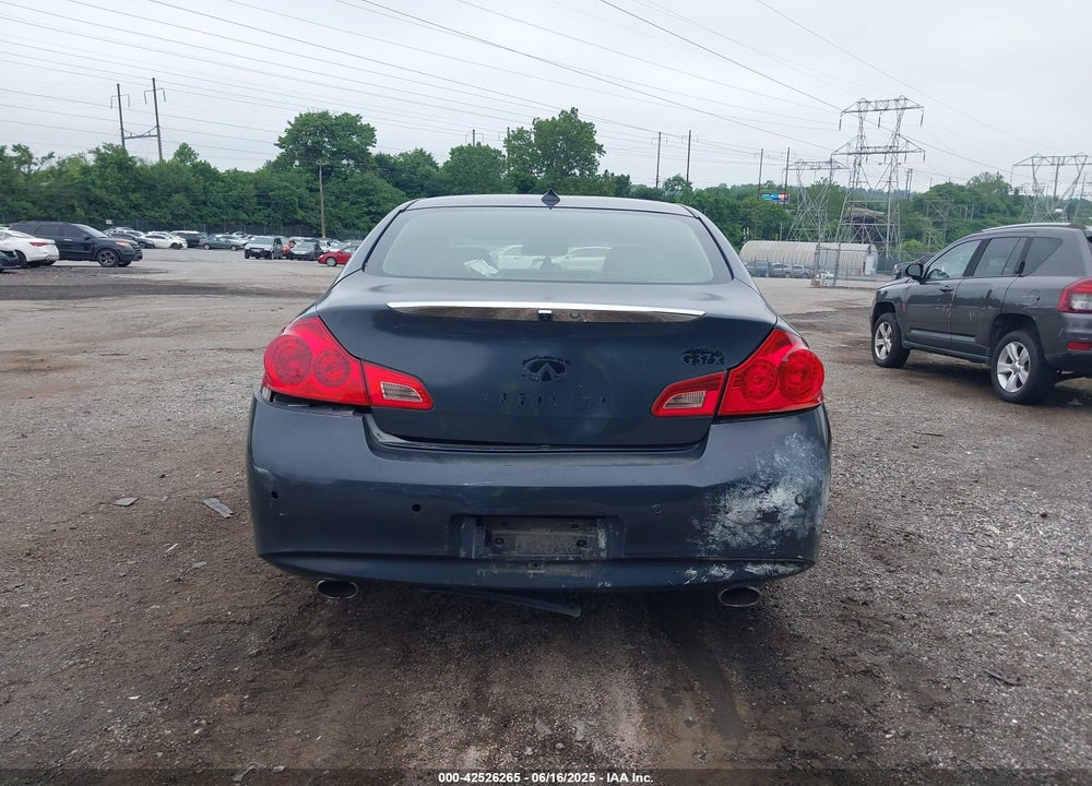 2011 INFINITI G37 VIN: JN1CV6AR6BM351847