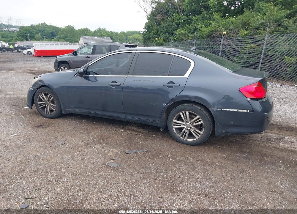 2011 INFINITI G37 VIN: JN1CV6AR6BM351847