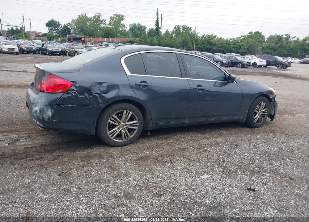2011 INFINITI G37 VIN: JN1CV6AR6BM351847