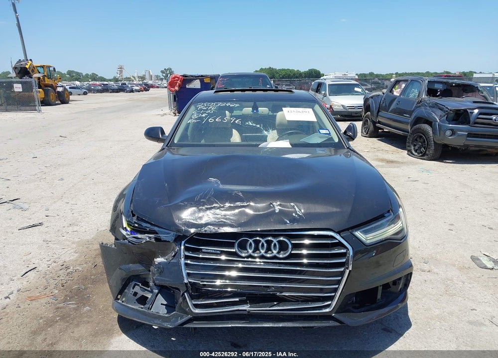 2016 AUDI A6 VIN: WAUGFAFC0GN166596