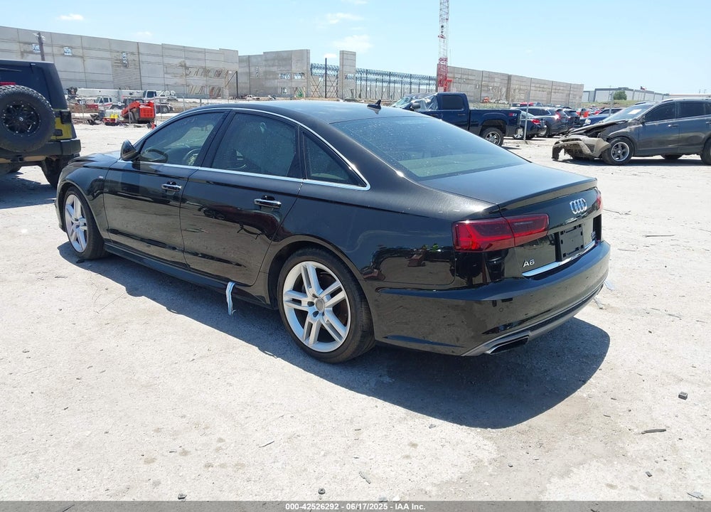 2016 AUDI A6 VIN: WAUGFAFC0GN166596