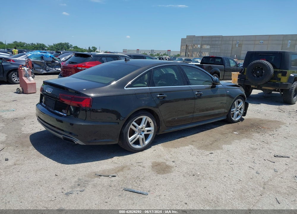 2016 AUDI A6 VIN: WAUGFAFC0GN166596