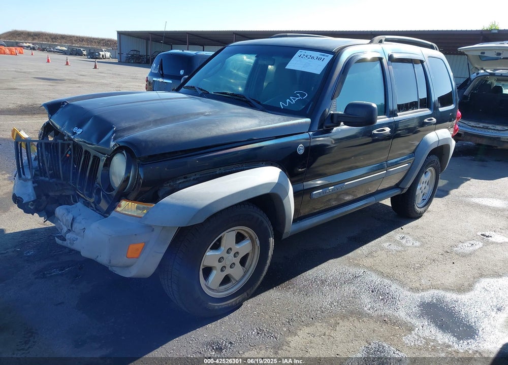 2006 JEEP LIBERTY SPORT VIN: 1J4GL48K86W105386