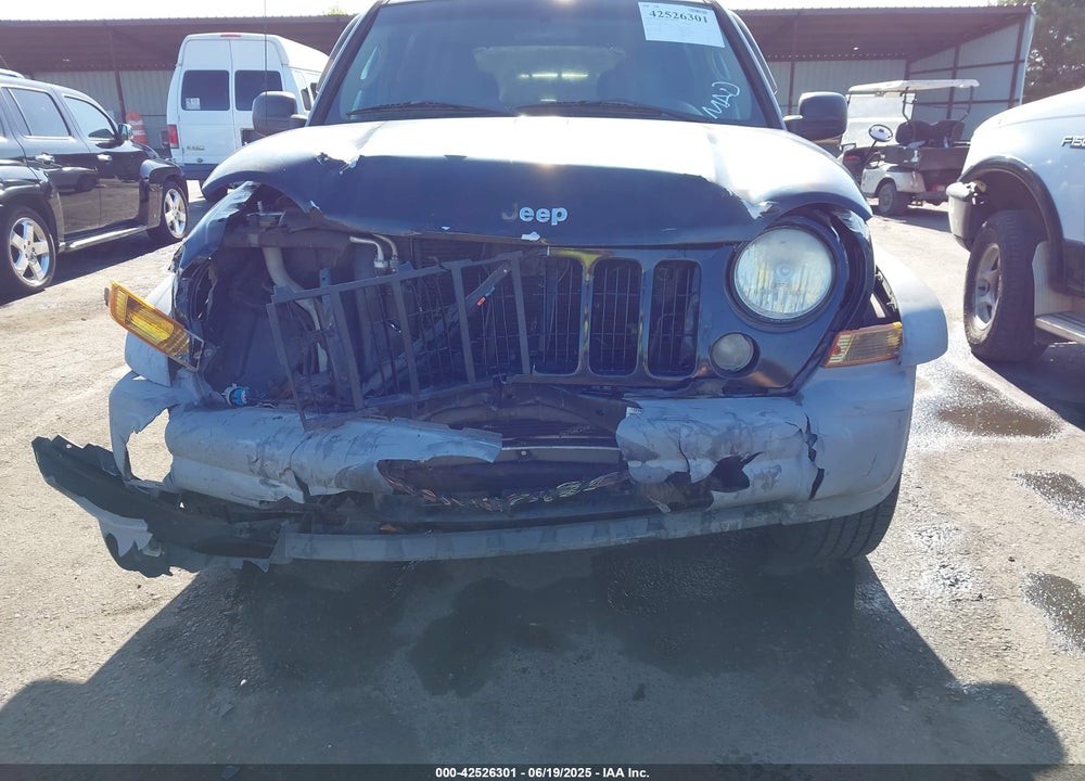 2006 JEEP LIBERTY SPORT VIN: 1J4GL48K86W105386
