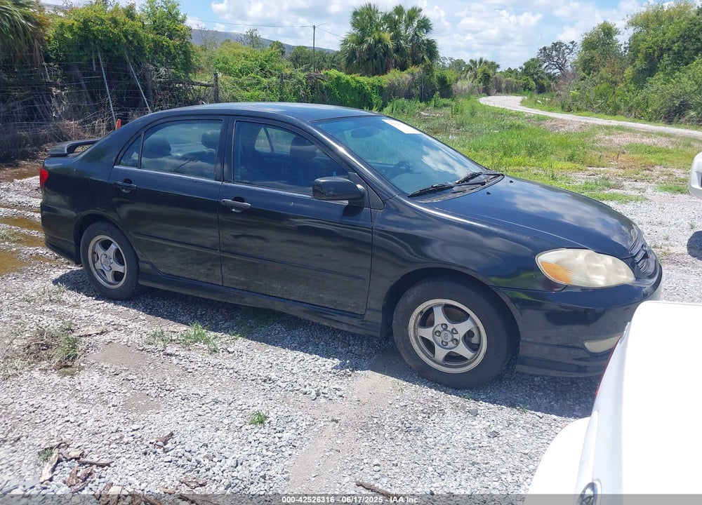 2004 TOYOTA COROLLA S VIN: 1NXBR38EX4Z221745
