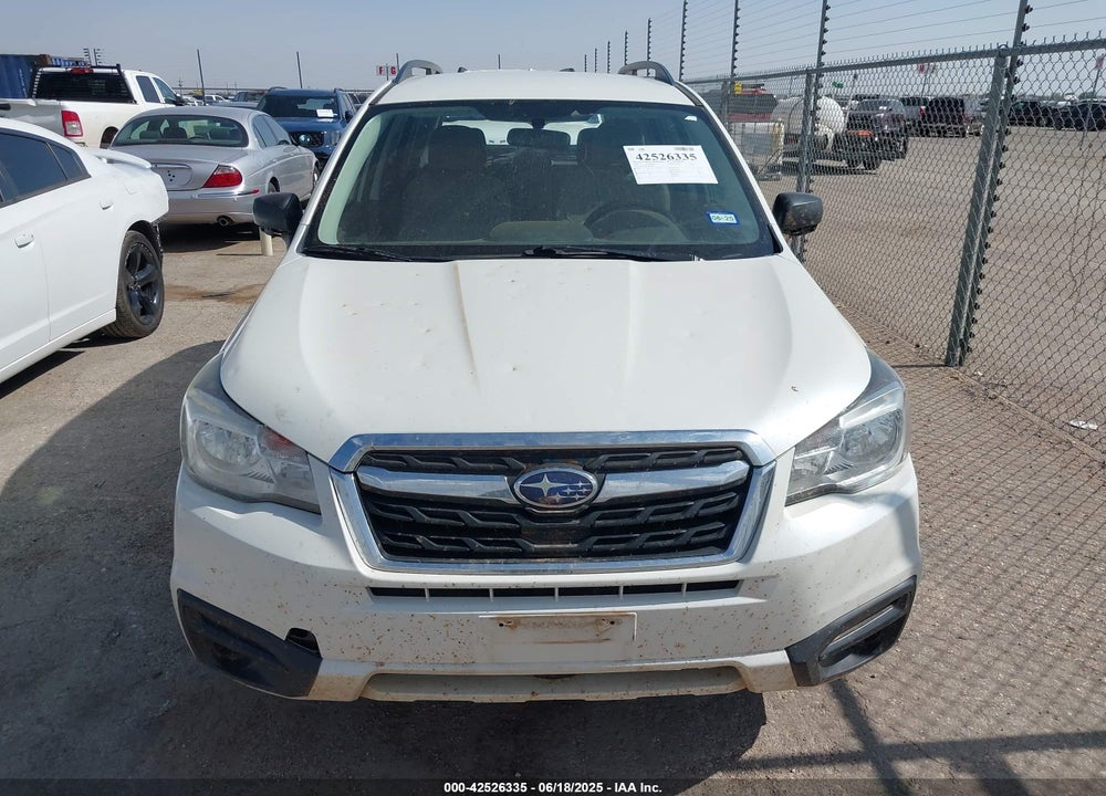 2018 SUBARU FORESTER VIN: JF2SJABC5JH478633