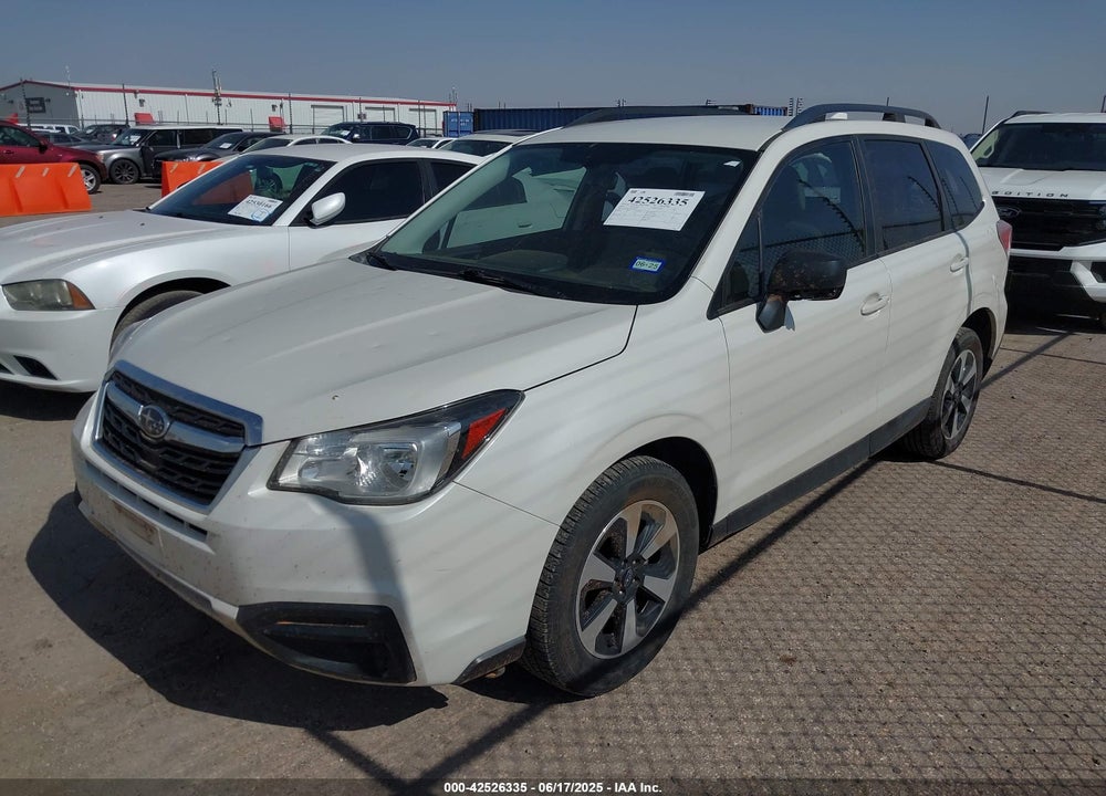2018 SUBARU FORESTER VIN: JF2SJABC5JH478633