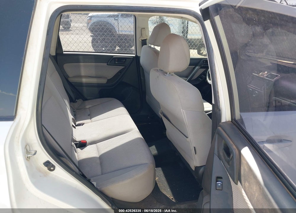2018 SUBARU FORESTER VIN: JF2SJABC5JH478633