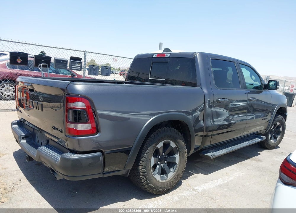 2020 RAM 1500 REBEL 4X4 5'7 BOX VIN: 1C6SRFLT1LN398728