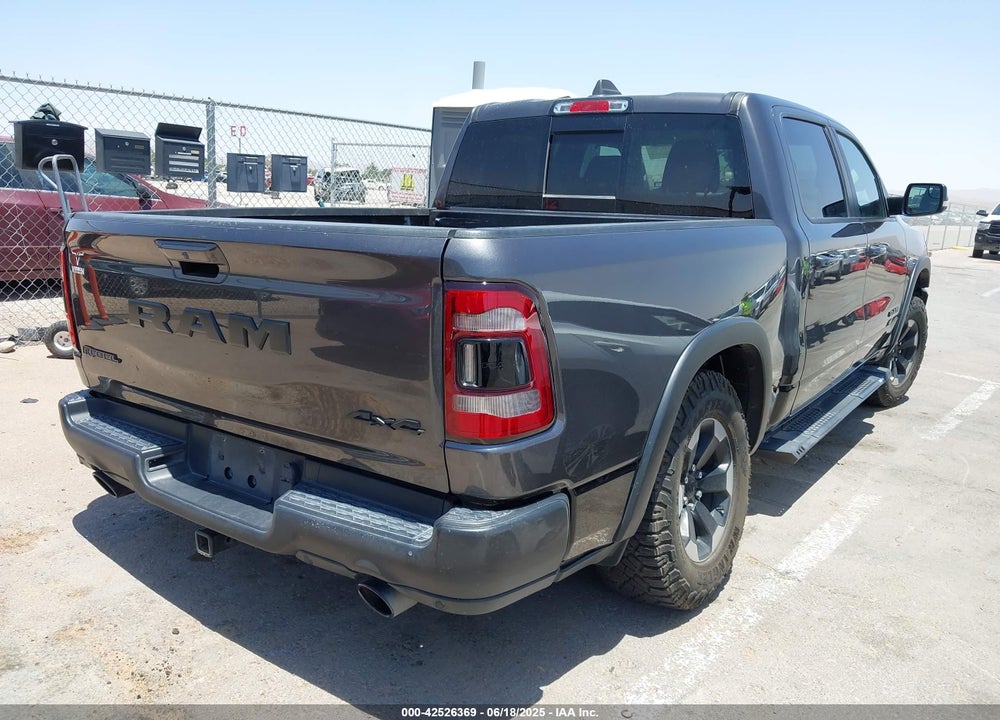 2020 RAM 1500 REBEL 4X4 5'7 BOX VIN: 1C6SRFLT1LN398728