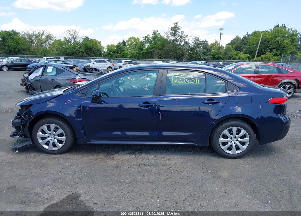 2022 TOYOTA COROLLA VIN: 5YFEPMAE6NP293516