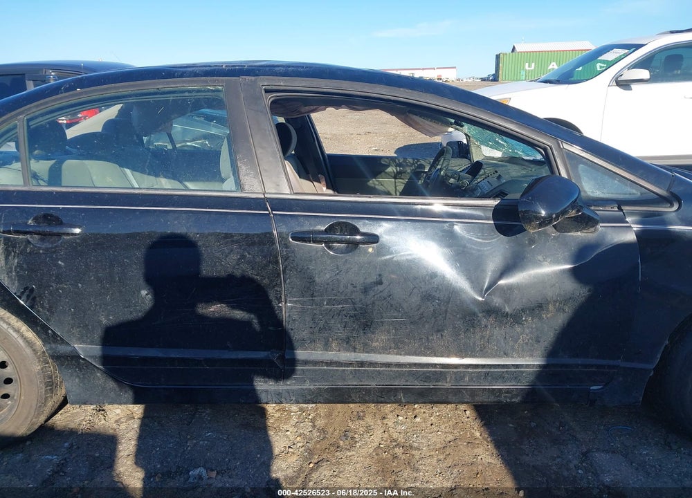 2009 HONDA CIVIC VIN: 2HGFA165X9H365697