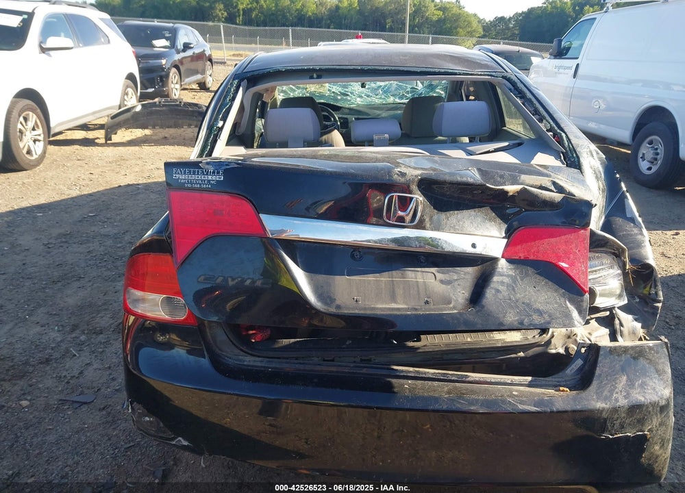 2009 HONDA CIVIC VIN: 2HGFA165X9H365697